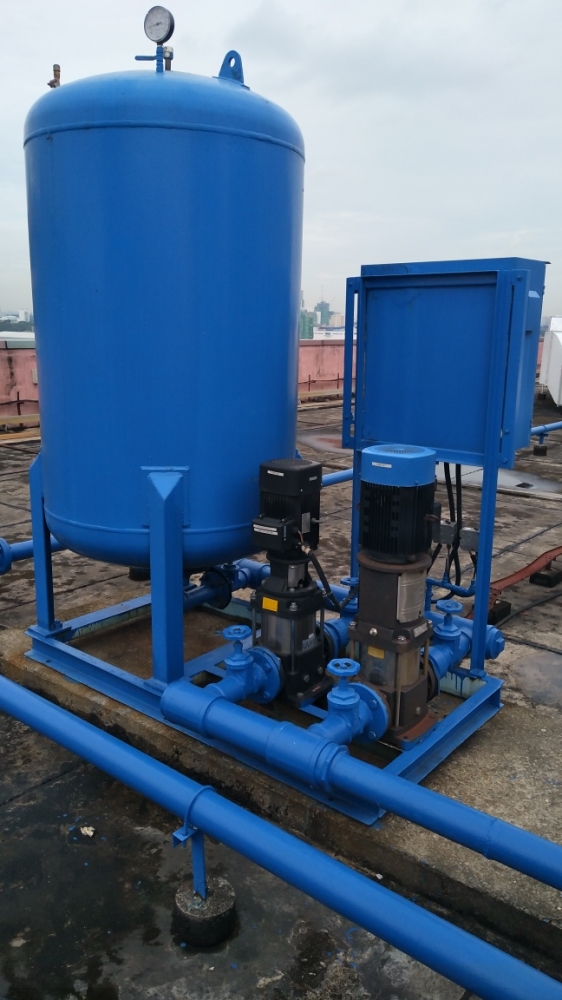 Hydro-pneumatic Booster System